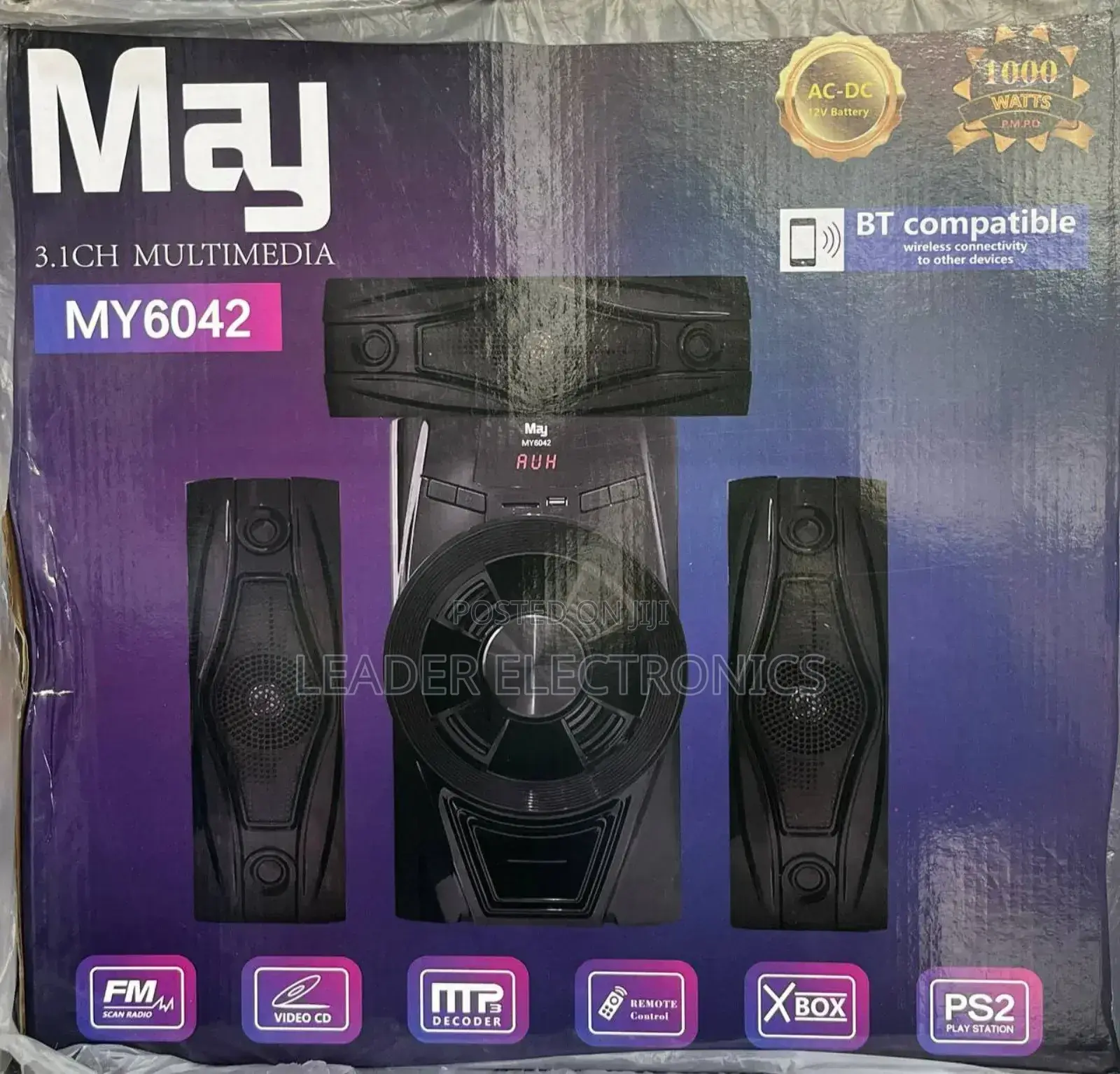 May Speaker 3.1ch Multimedia Speaker