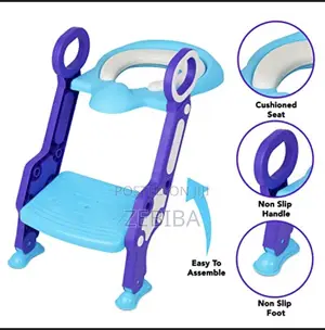 Children's Toilet Seat With Stairstrainer Potty Toilet