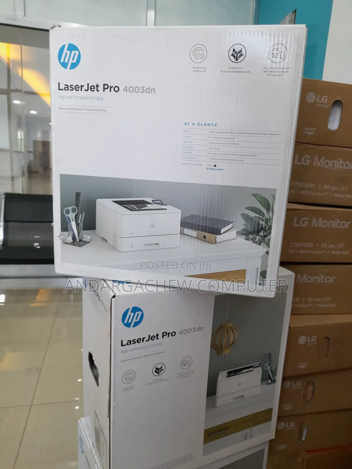 Hp Laser Jet Pro 4003dn Printer