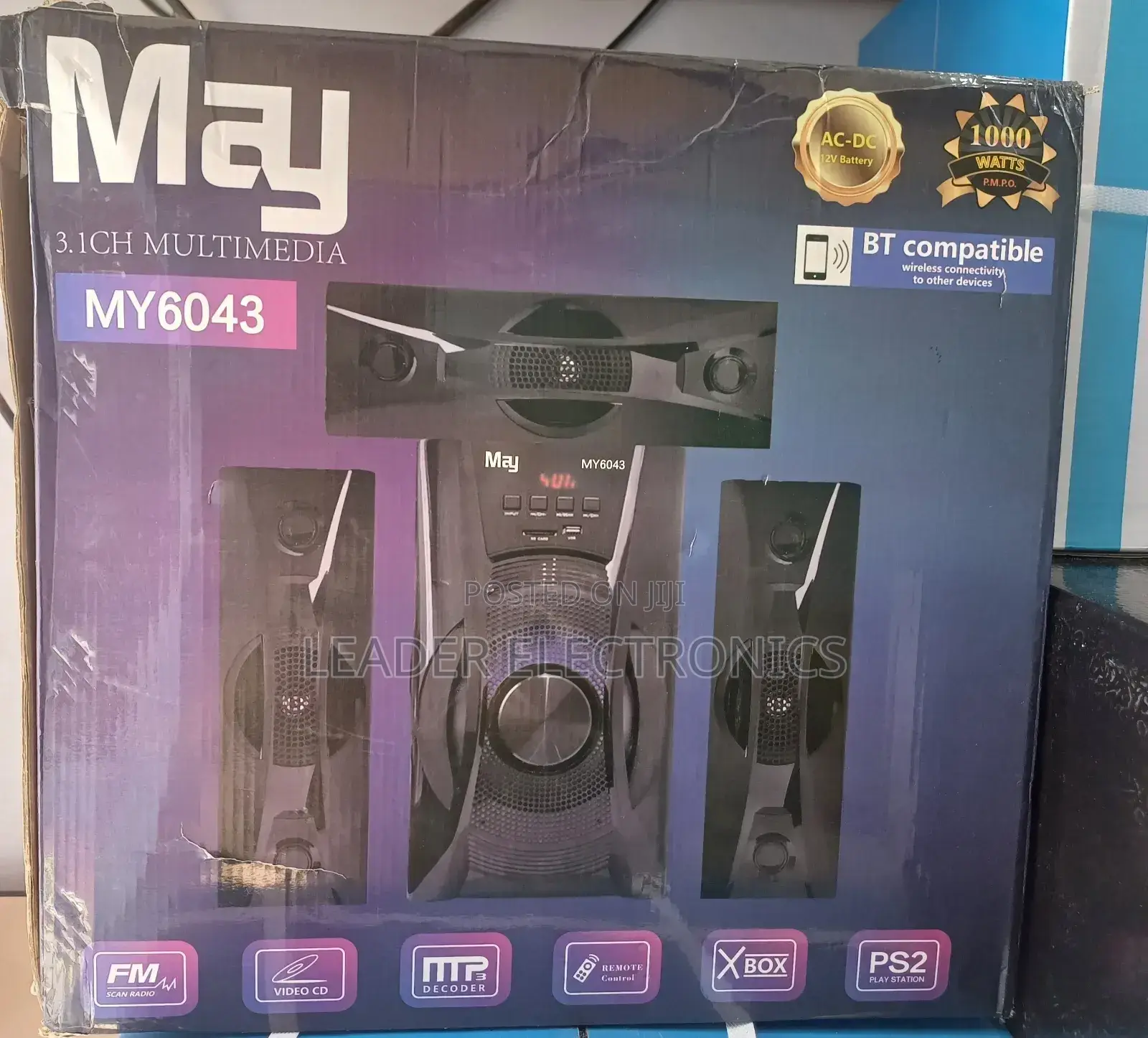 May Speaker 3.1ch Multimedia Speaker