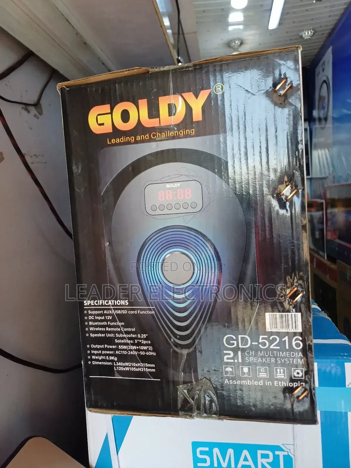Goldy Speaker 2.1 Multimedia Speaker