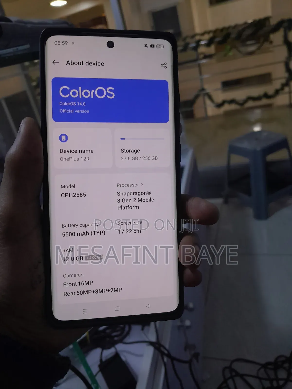 New OnePlus 12R 256 GB Purple