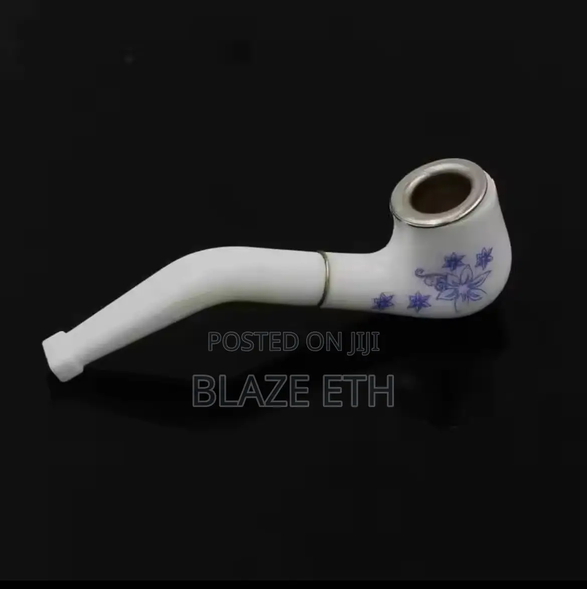 Porcelain Floral Pipes