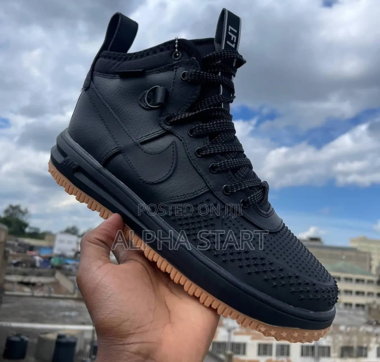 Nike Lunar Force 1 Duckboot Black/Gum Shoes