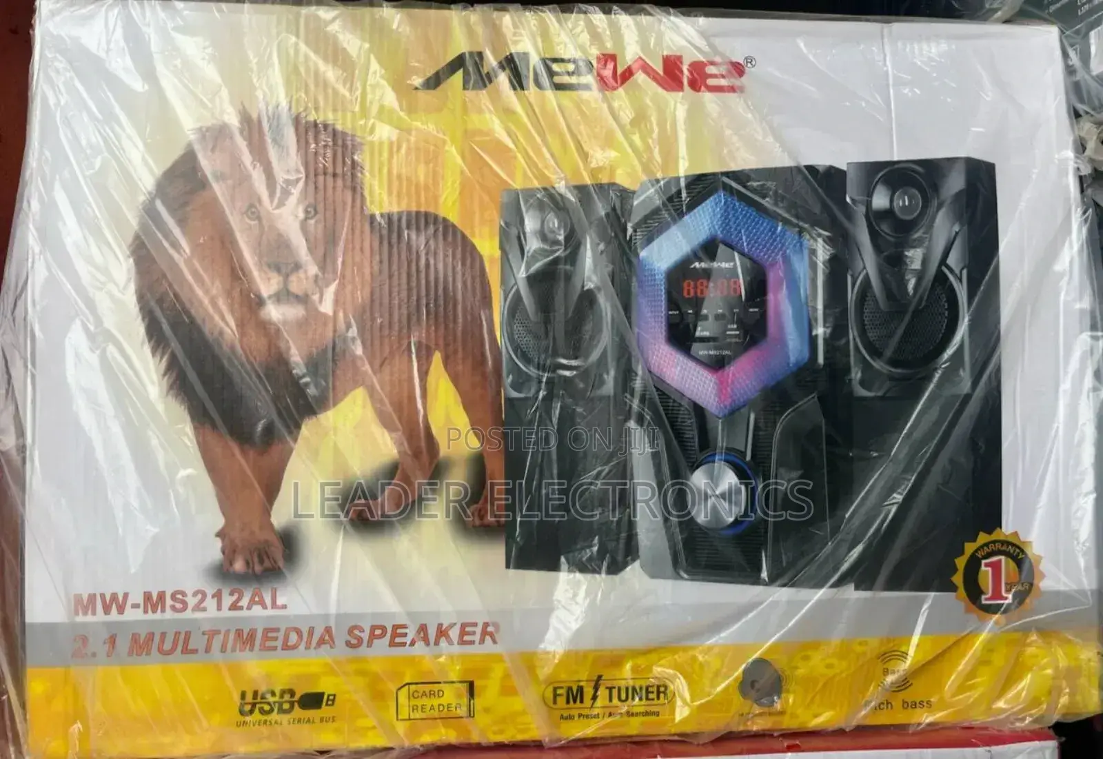 Mewe Speaker 2.1ch Multimedia Speaker