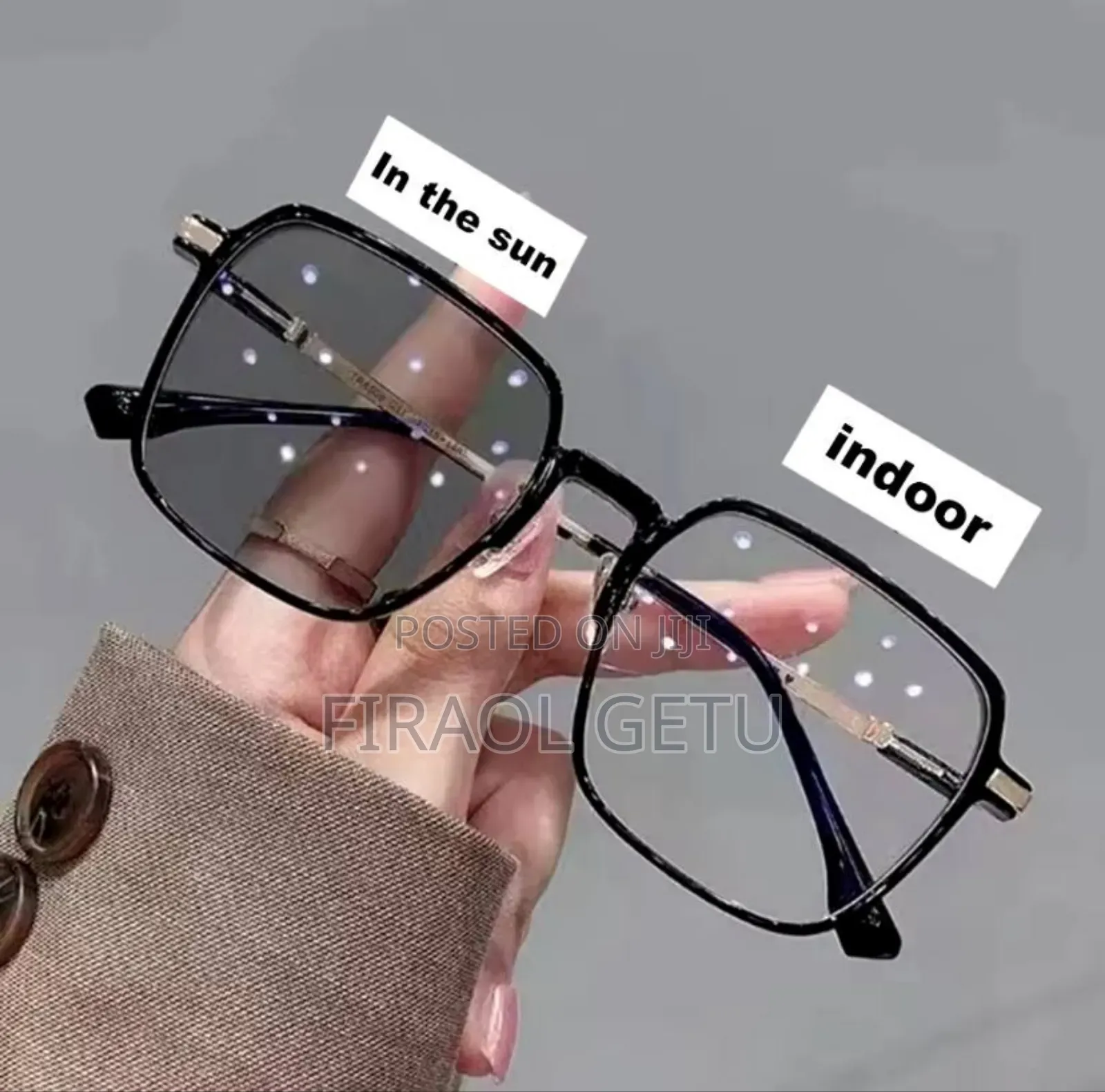 KLASSNUM Transparent Anti Blue Light Glasses