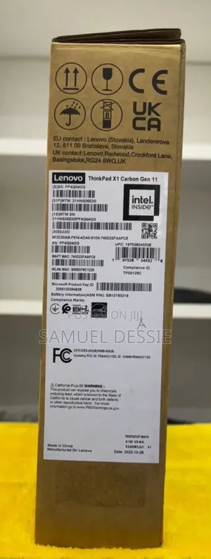 New Laptop Lenovo ThinkPad X1 Carbon 32GB Intel Core I7 SSD 1T
