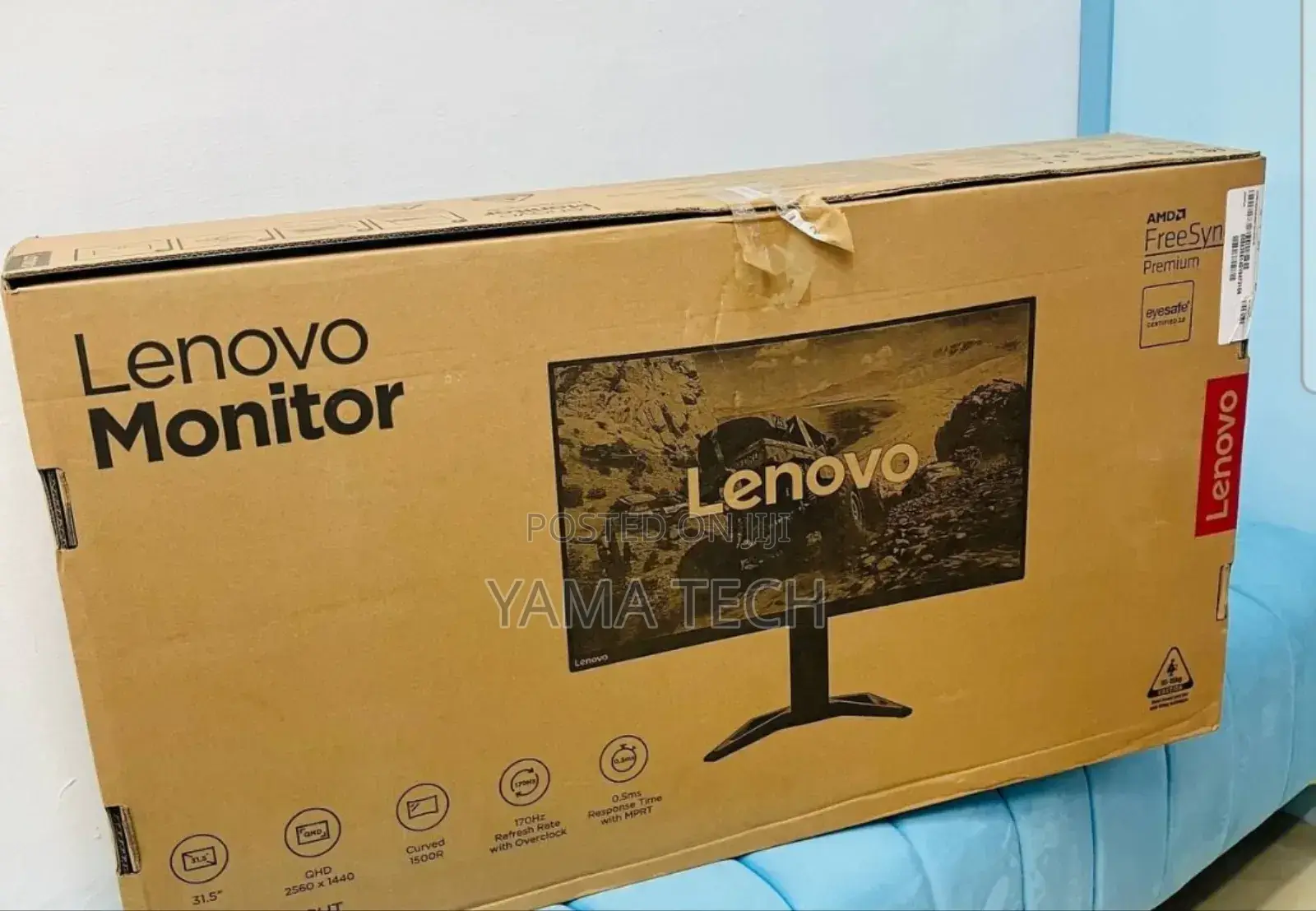 Lenovo 32"Inch Curved Monitor