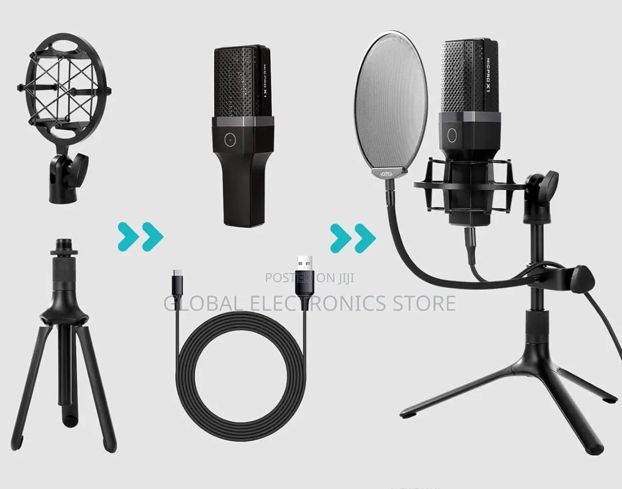 Computer Condenser Microphone (Adjustable )
