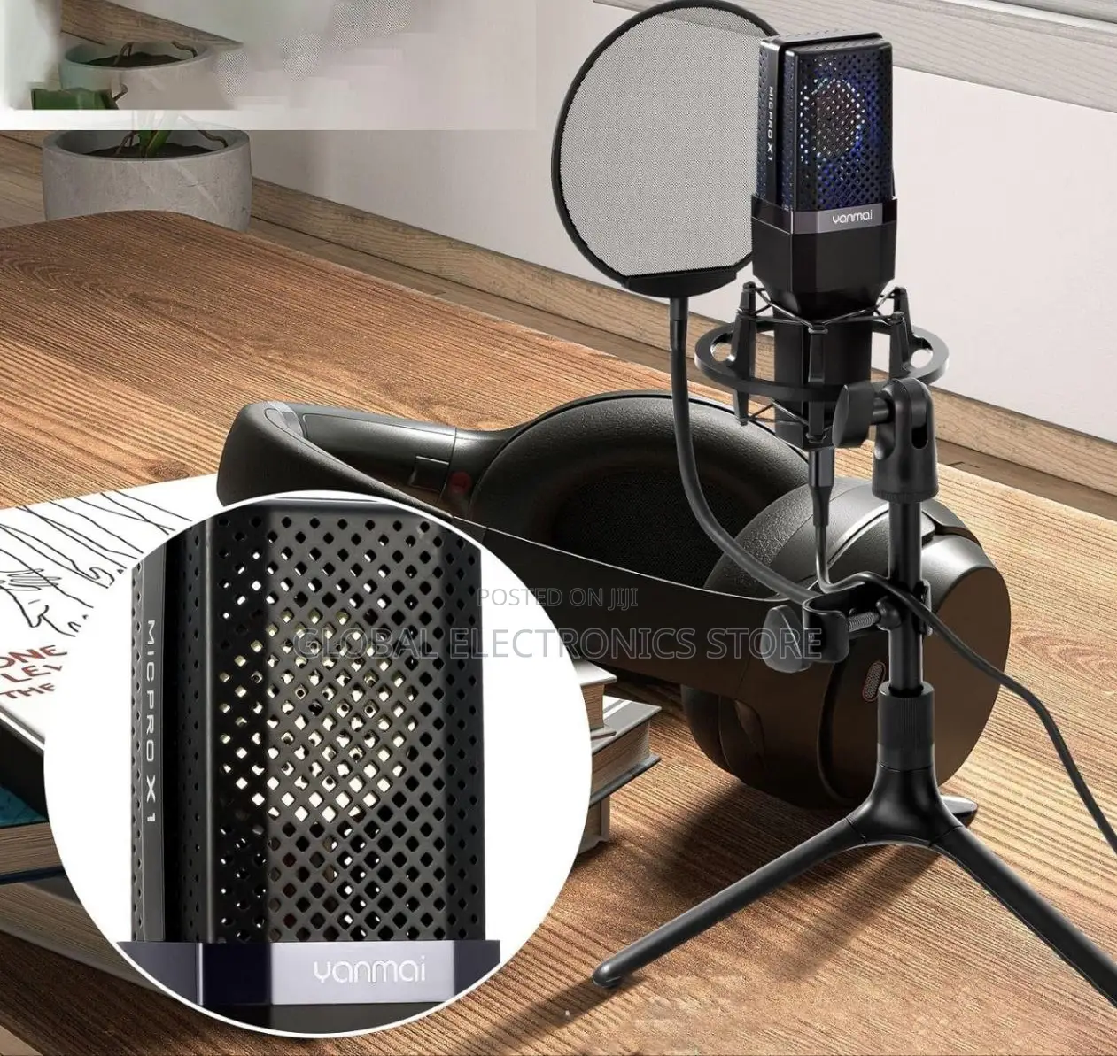 Computer Condenser Microphone (Adjustable )