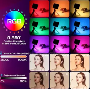 ለካሜራም ለስልክም የሚሆን RGB Fill Light