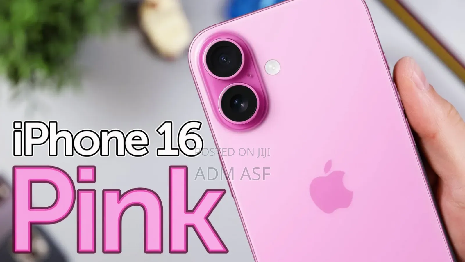 New Apple iPhone 16 128 GB Pink