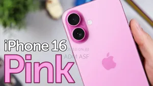 New Apple iPhone 16 128 GB Pink