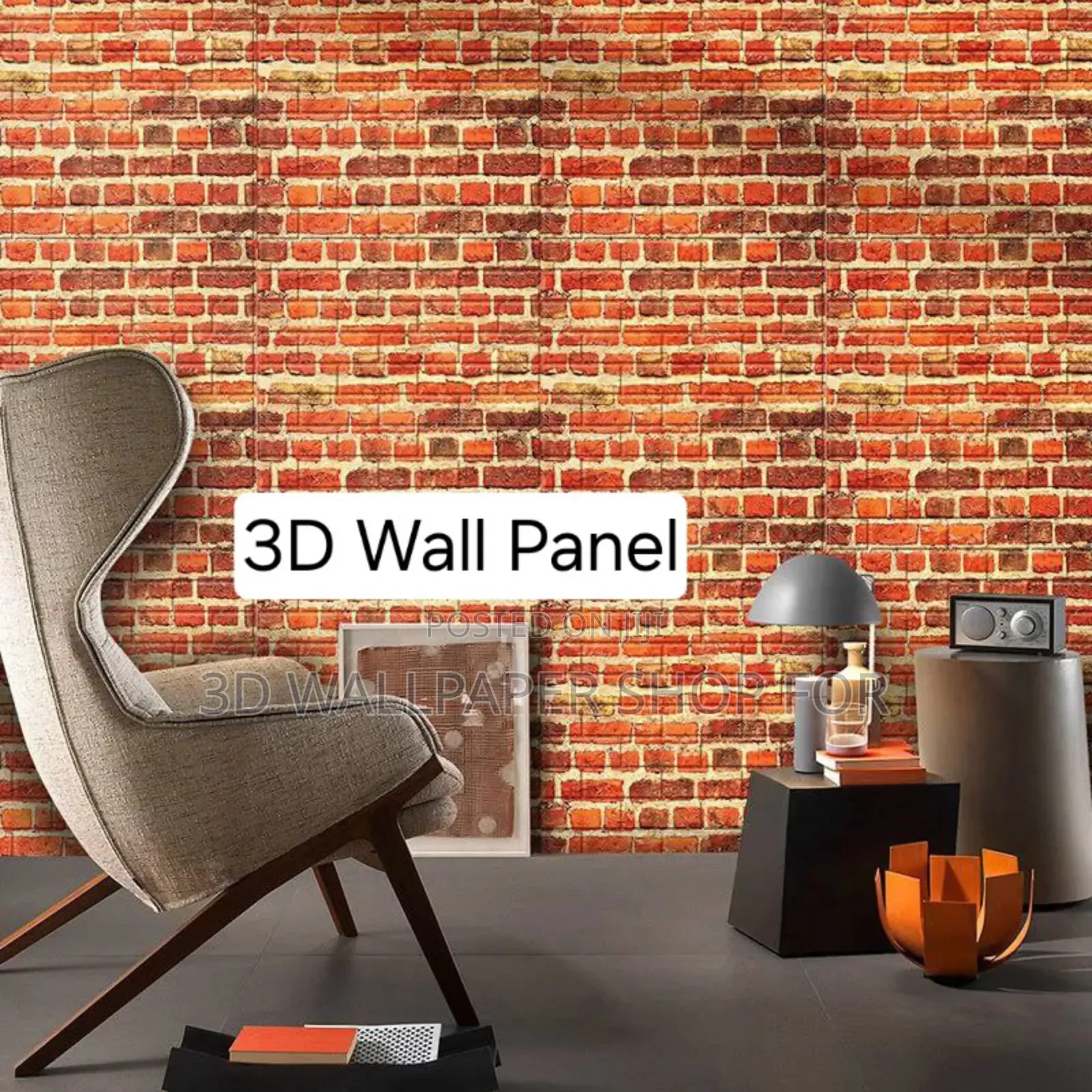 Wall Panel 3D Foam Sticker