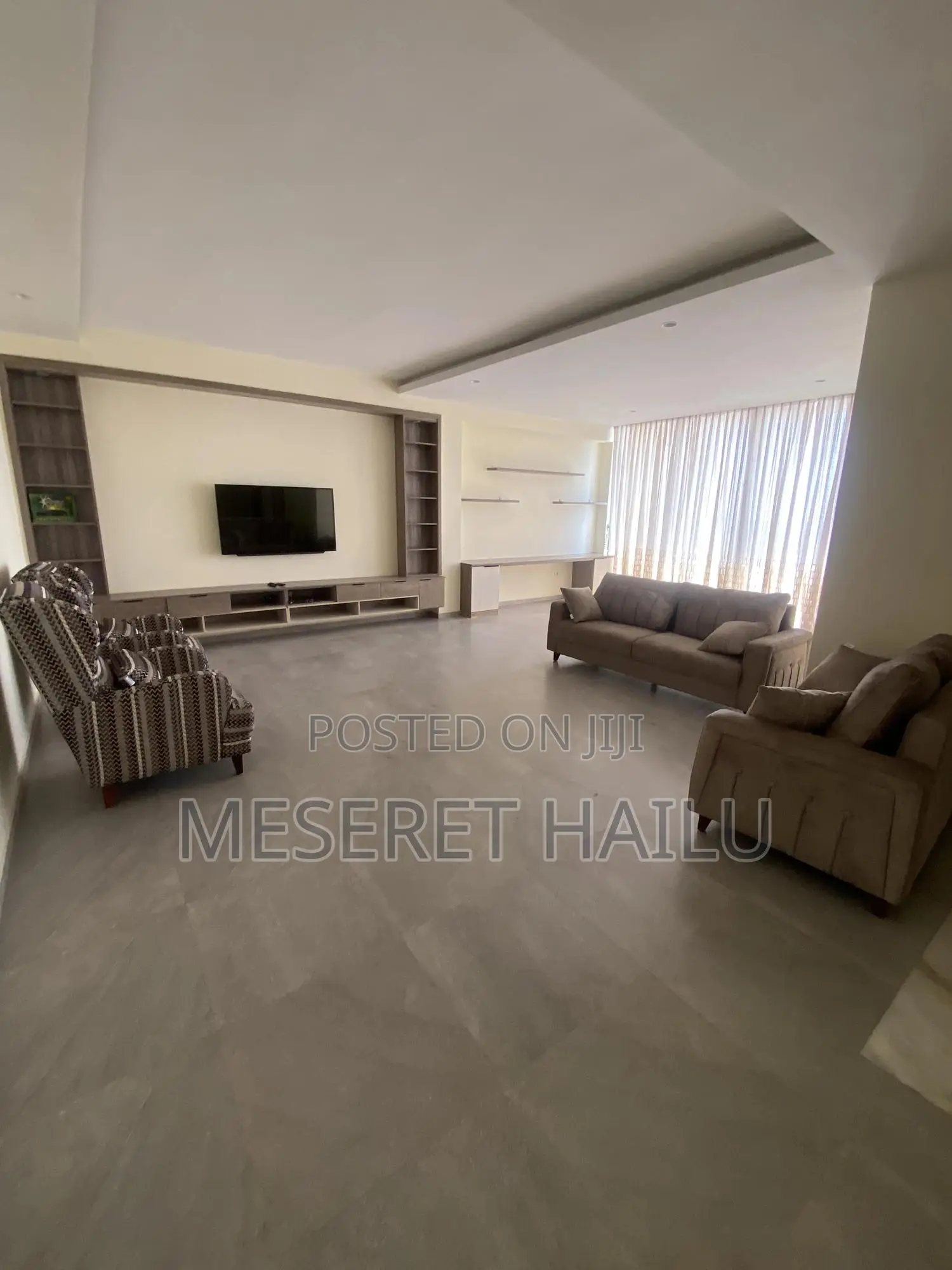 Furnished 5bdrm House in Yeka for rent