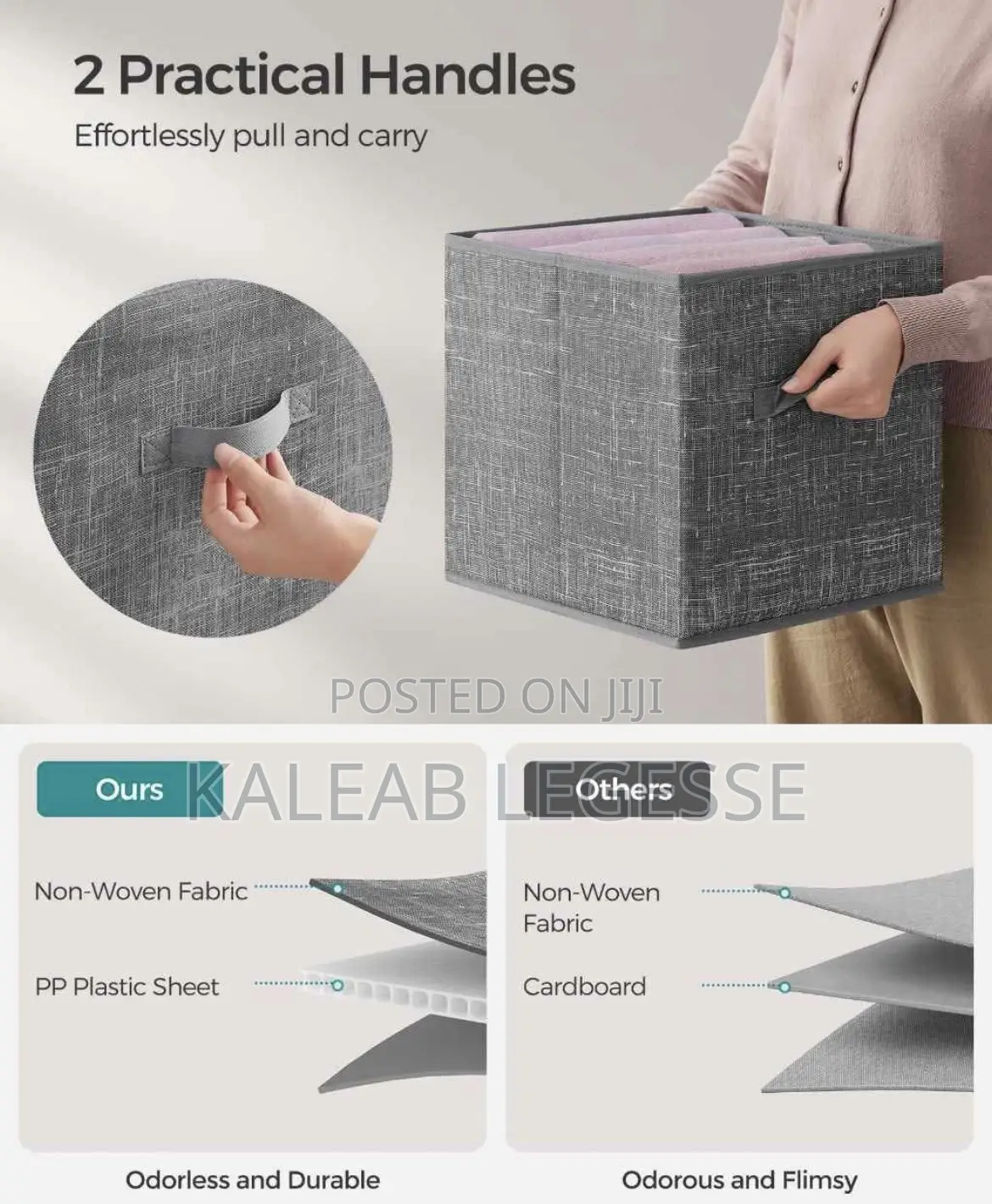 Space-Saving Storage Cube