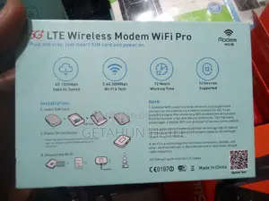 5G+ Pocket Wifi Router