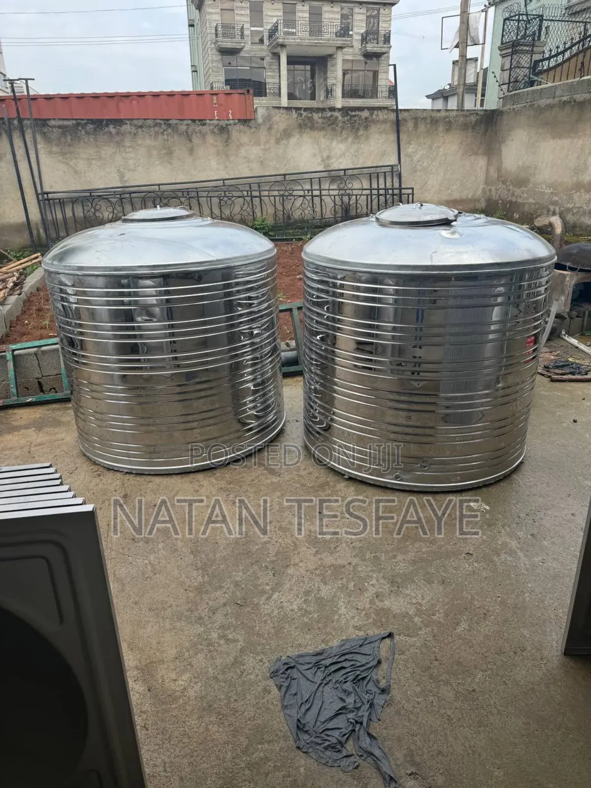 Stainless Steel Tanker & Handrail