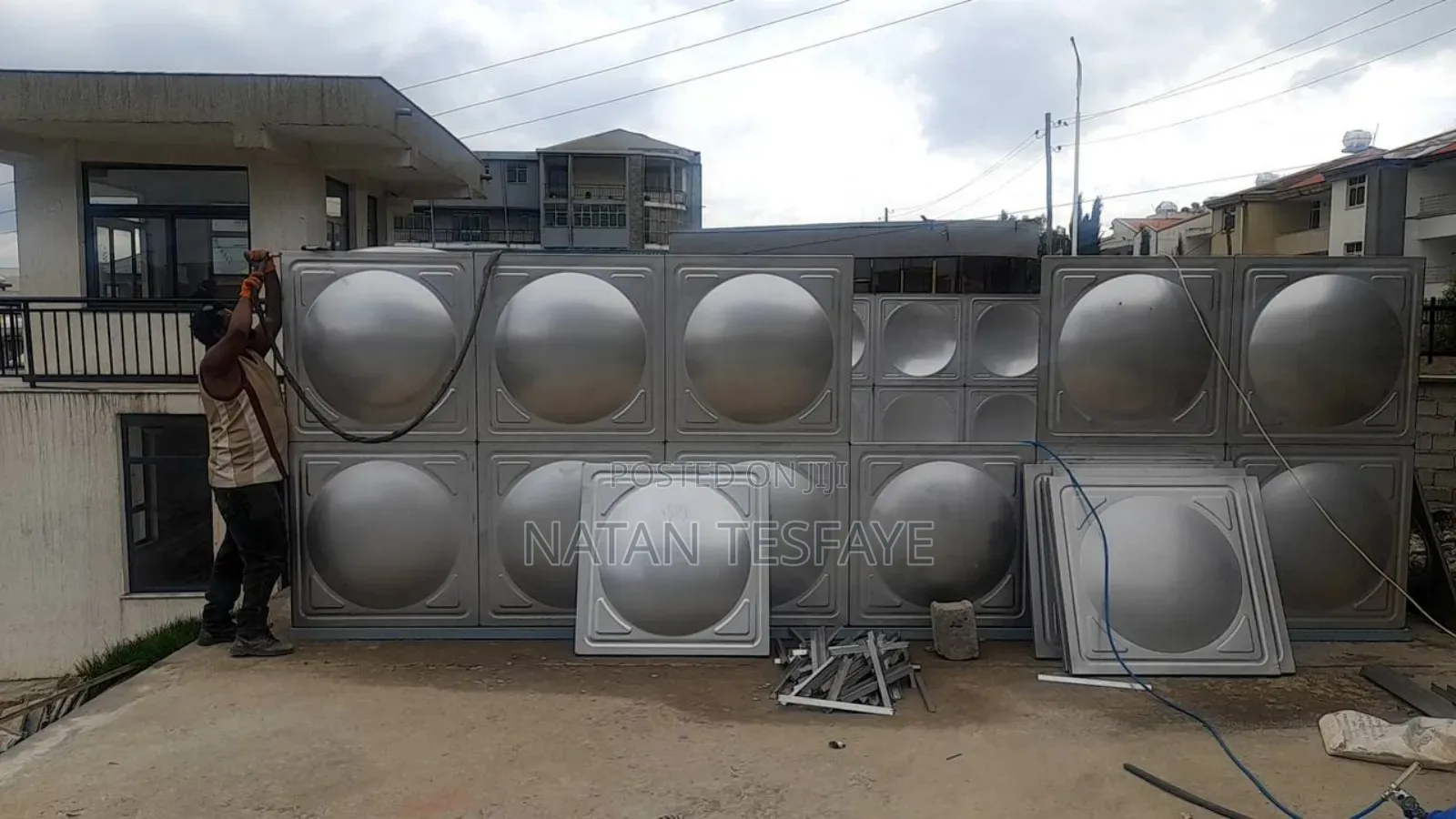 Stainless Steel Tanker & Handrail