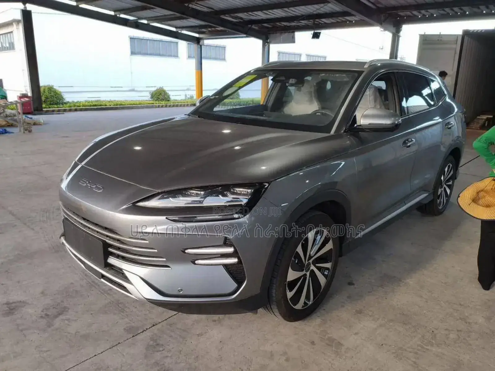 New BYD Song Plus 2024 Gray