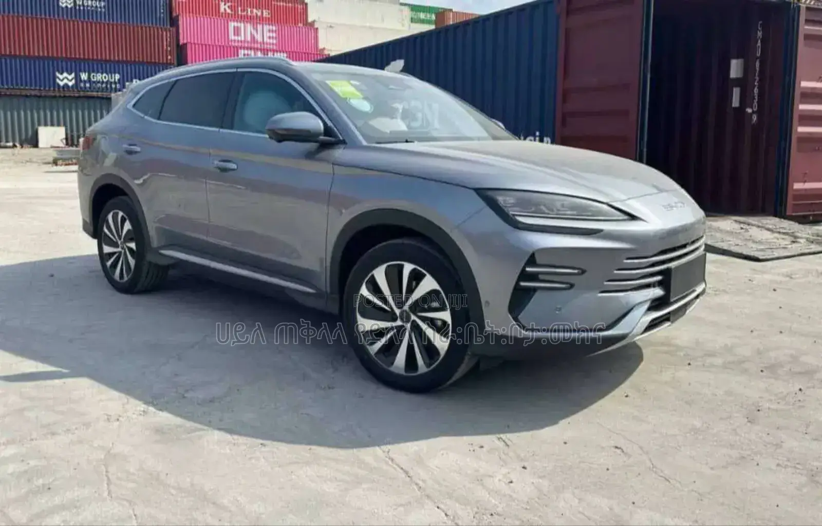 New BYD Song Plus 2024 Gray