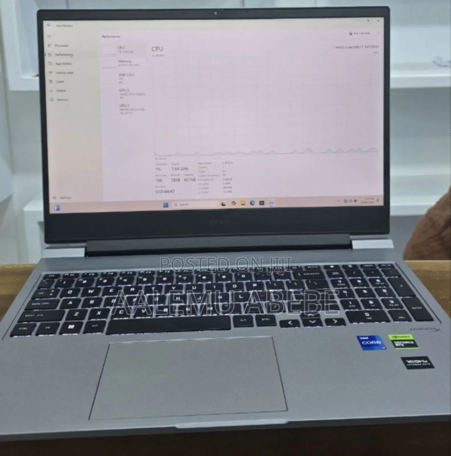 New Laptop HP Omen 16 32GB Intel Core I7 SSD 1T