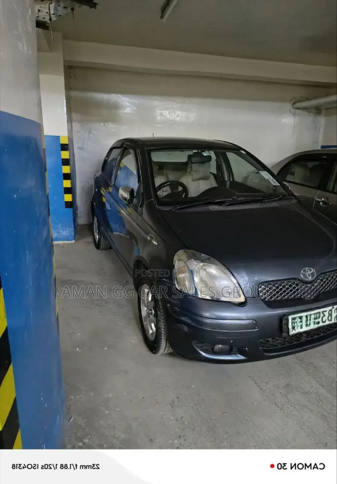 Toyota Yaris 2005 Blue