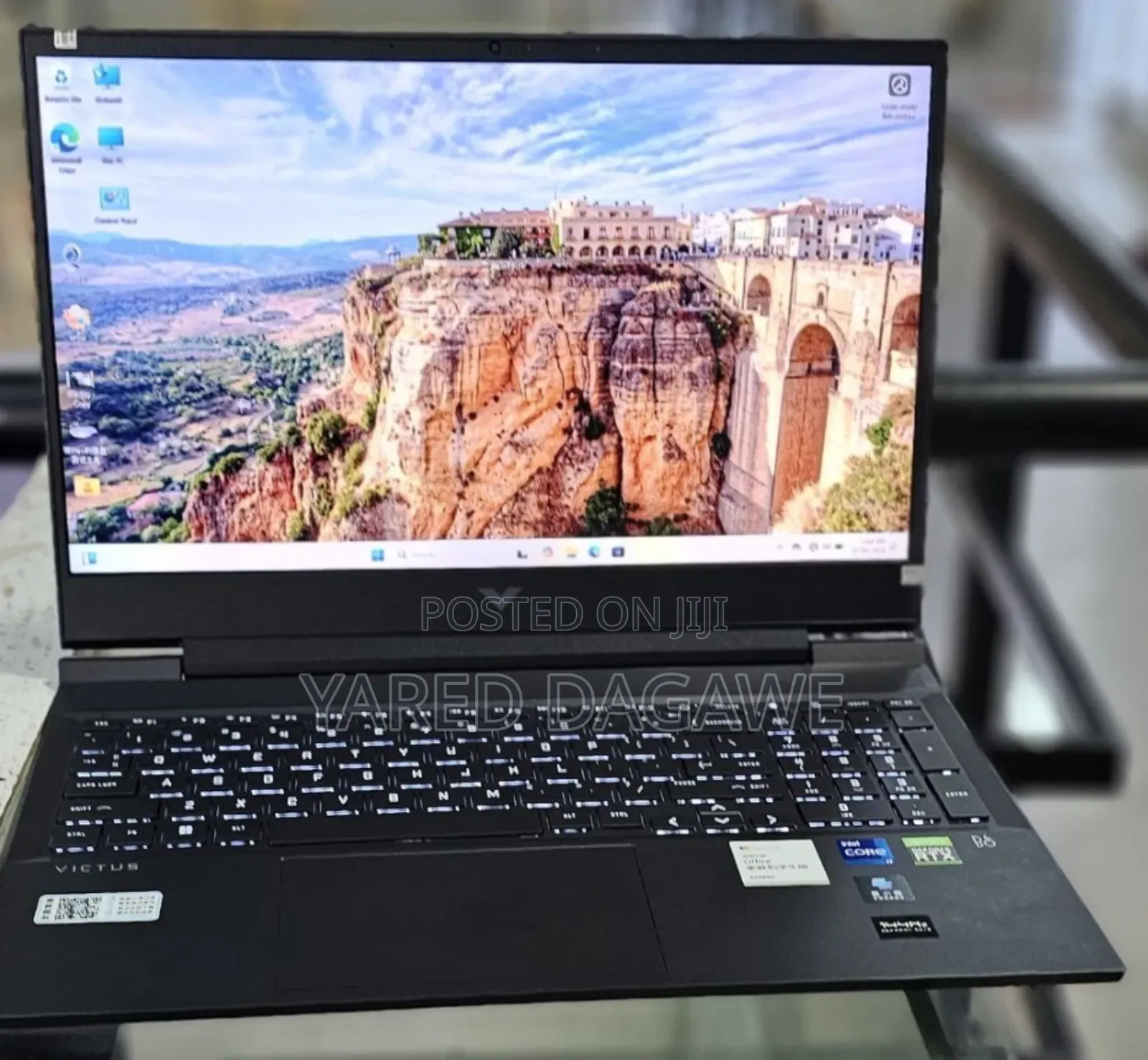 New Laptop HP Victus 16 16GB Intel Core I7 SSD 512GB