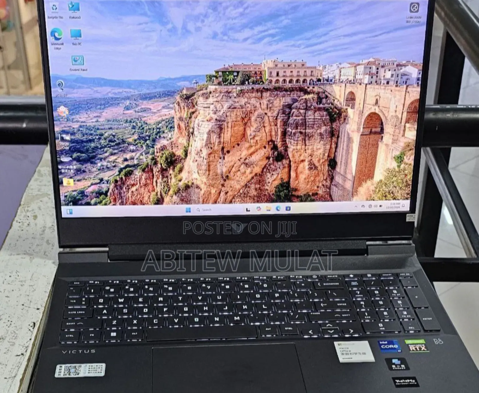 New Laptop HP Victus 15 16GB Intel Core I7 SSD 512GB