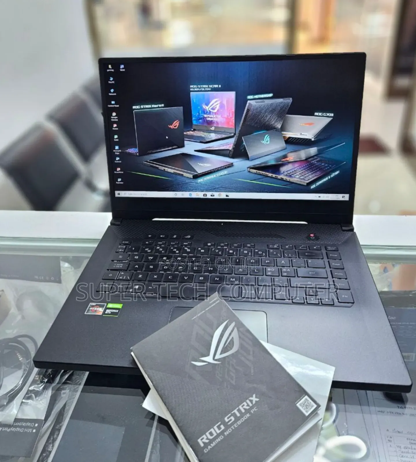 New Laptop Asus ROG Zephyrus G16 16GB AMD Ryzen 7 SSD 512GB