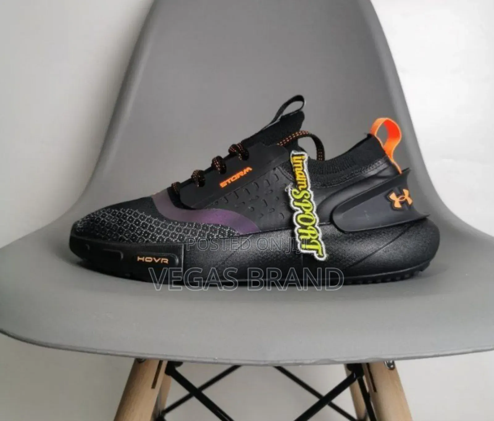 Under Armour HOVR Phantom 3 Black Red Master Quality Shoes