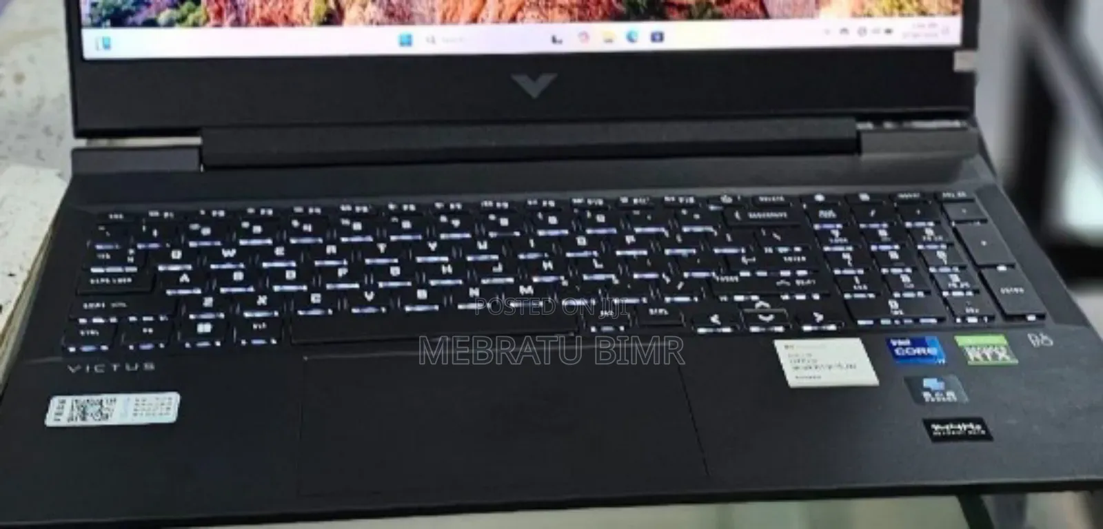 New Laptop HP Victus 16 16GB Intel Core I7 SSD 512GB