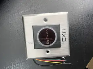 No Touch Exit Button With Back Box