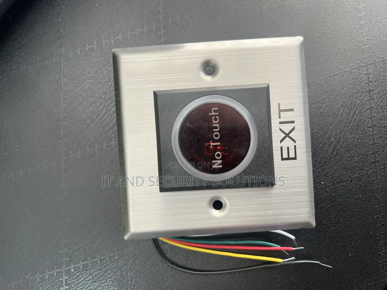No Touch Exit Button With Back Box