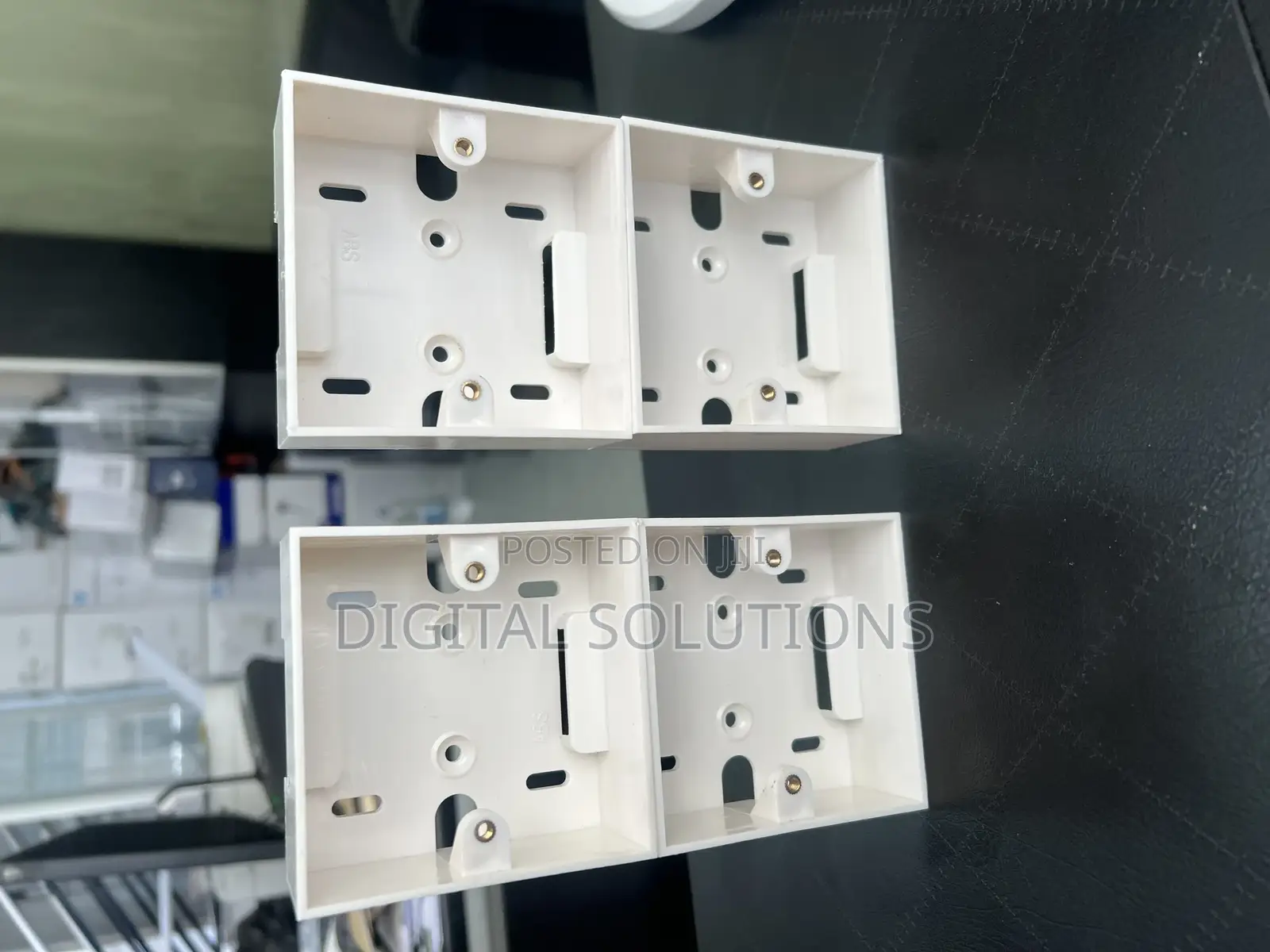Back Box for No Touch Exit Button
