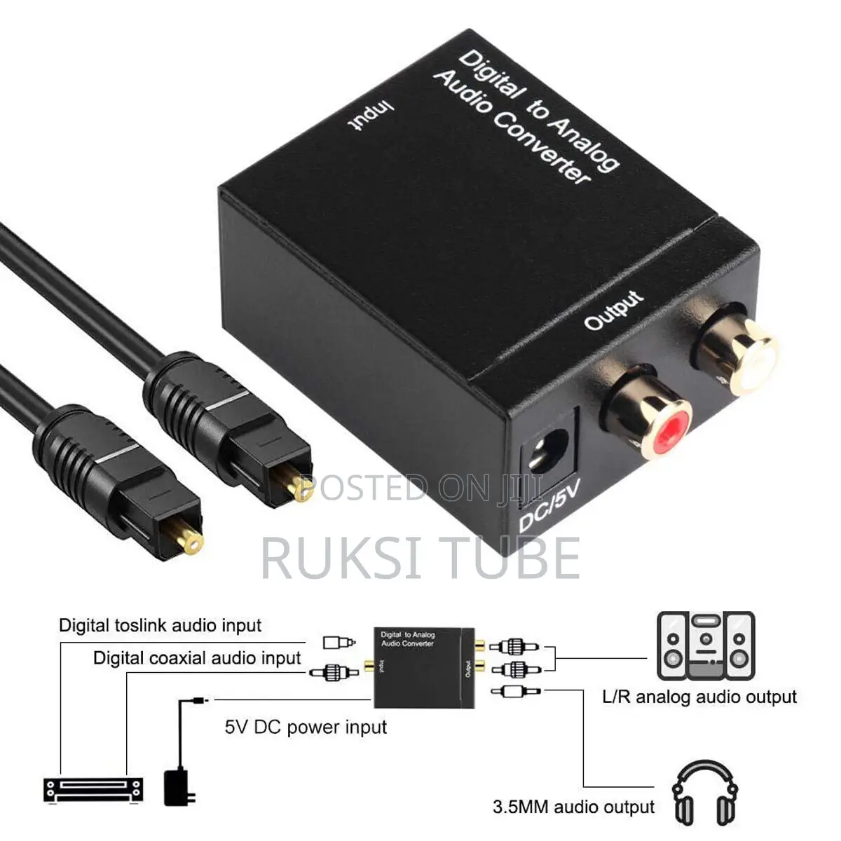 Digital to Analog Audio Converter