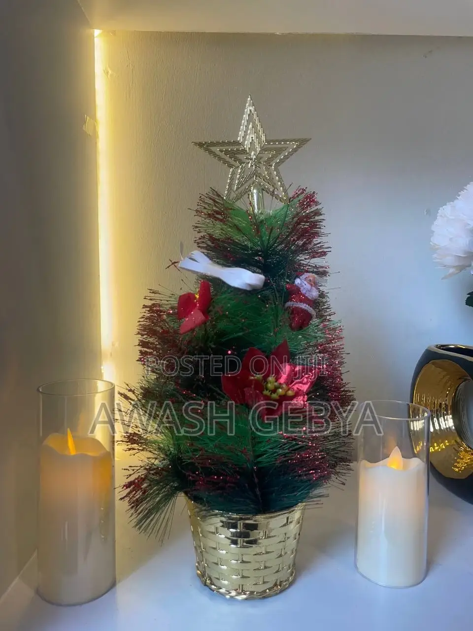 Gift Table Christmas Tree Decor