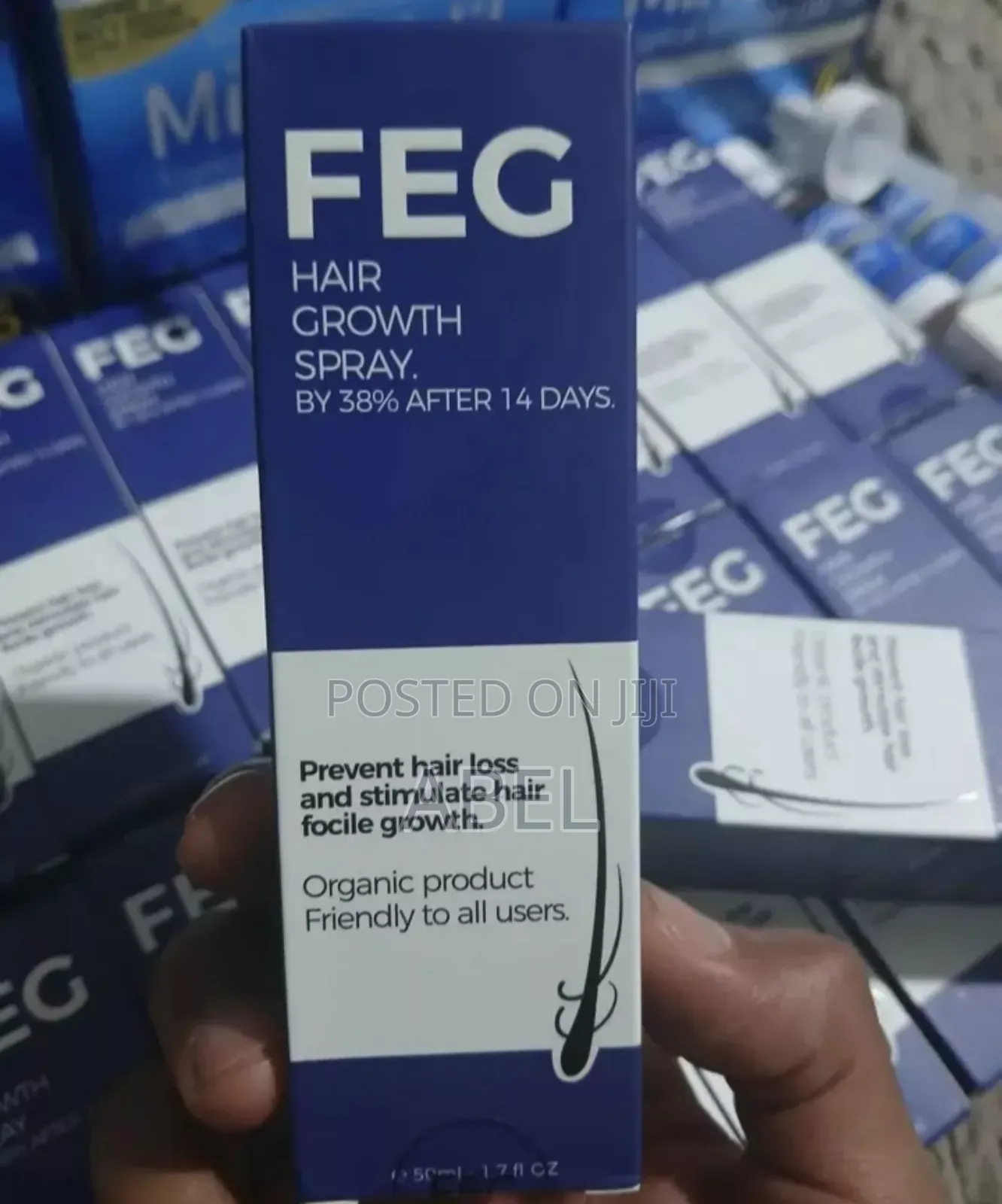 Feg ለፀጉር እና ፂም ማሳደጊያ