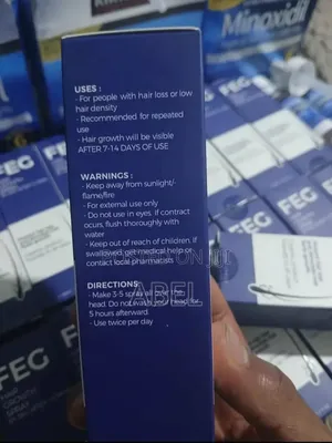 Feg ለፀጉር እና ፂም ማሳደጊያ