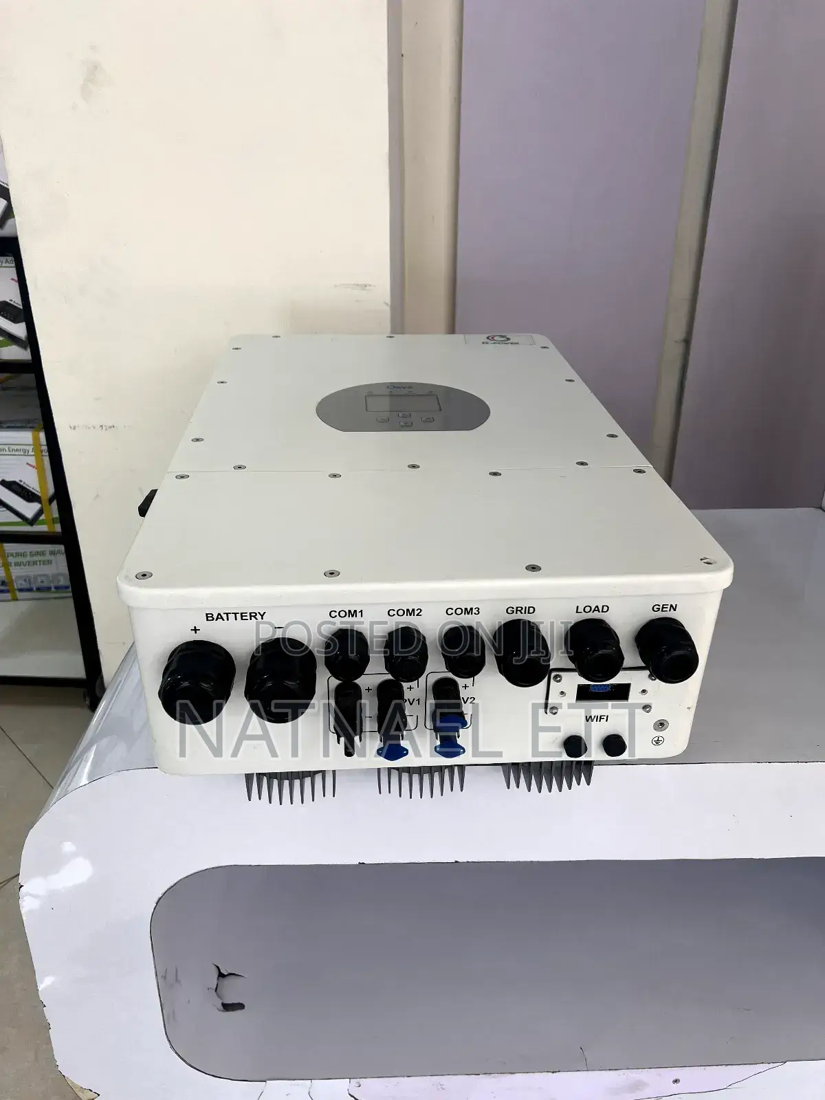 30ኪሎዋት ኢንቨርተር እና ሊትየም ባትሪ