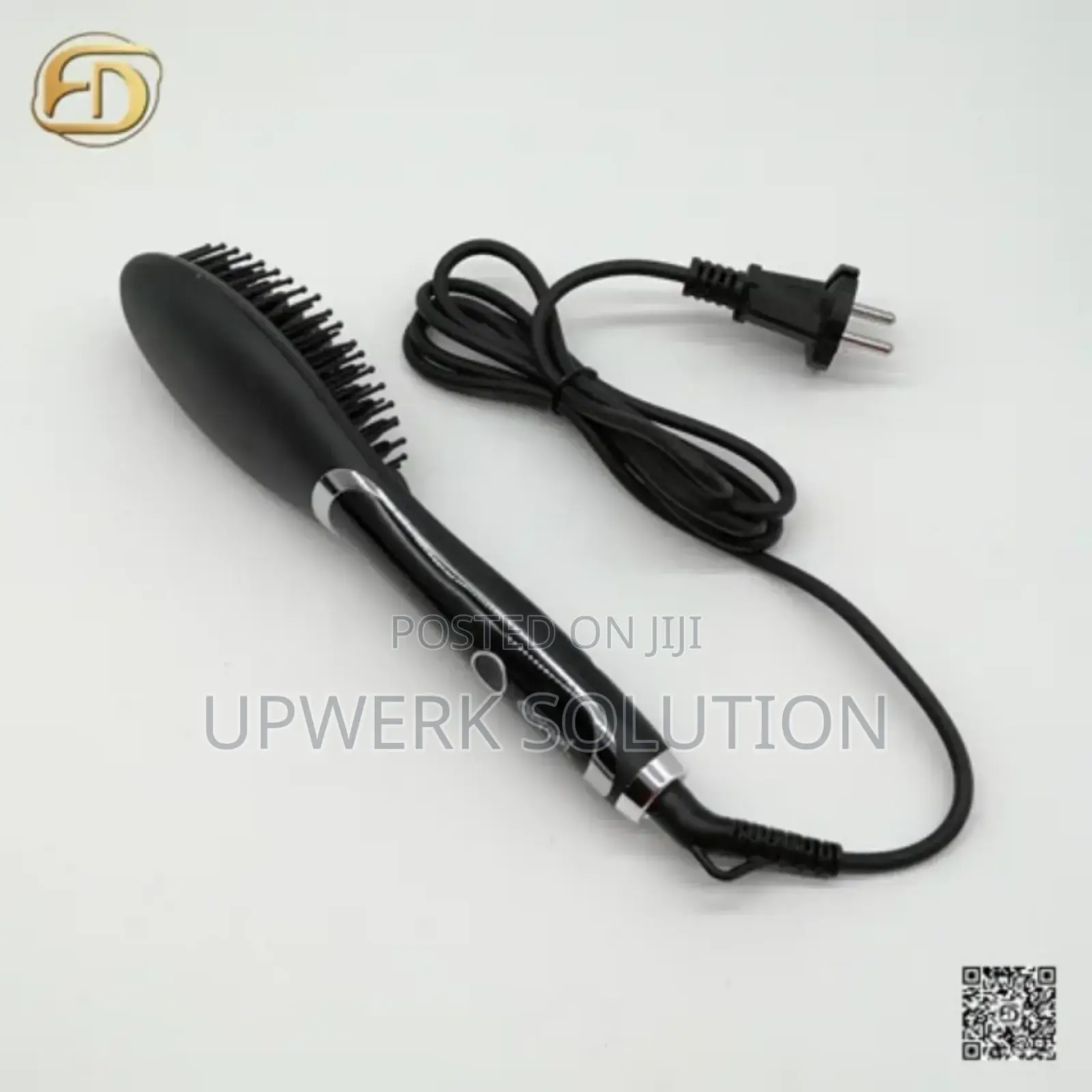 Gemei የፀጉር ማለስለሺያና ማበጠሪያ