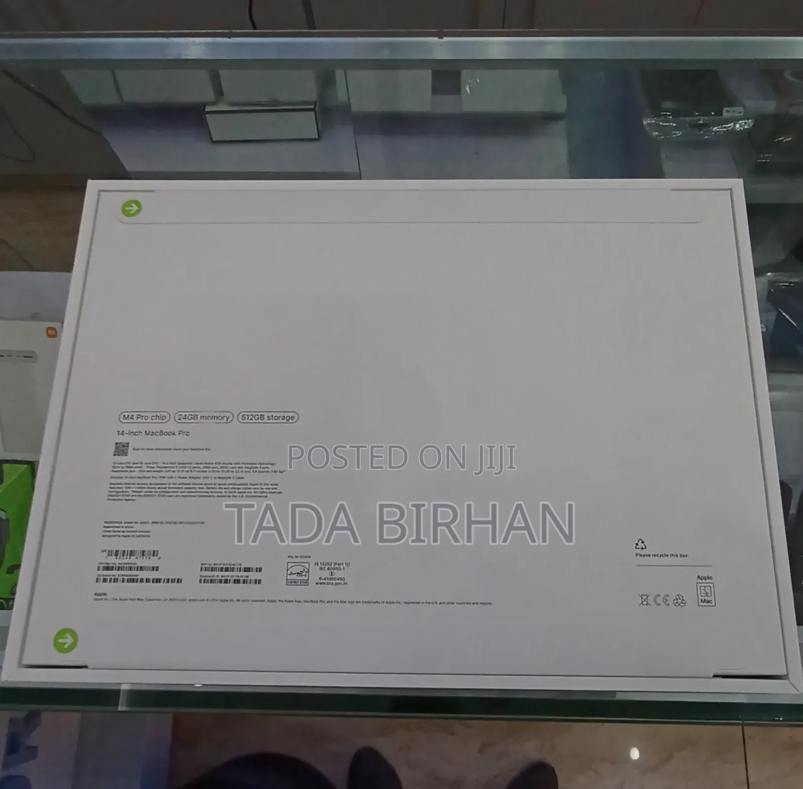 New Laptop Apple MacBook Pro 24GB Apple M4 Pro SSD 512GB