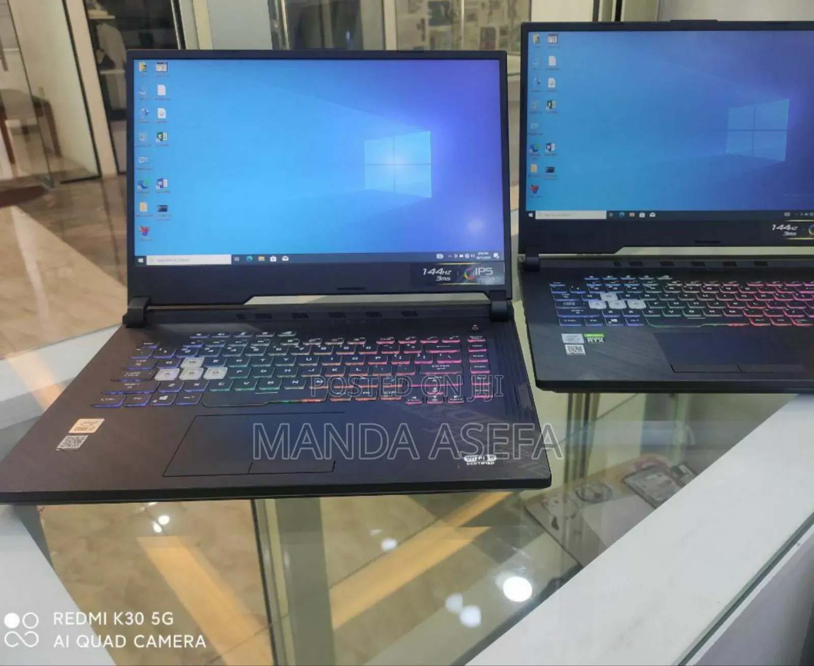 New Laptop Asus ROG Strix G15 16GB Intel Core I7 SSD 512GB