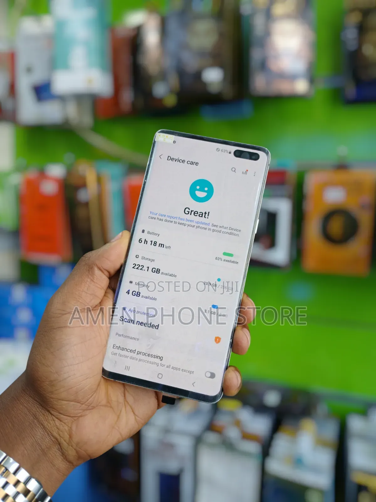 New Samsung Galaxy S10 5G 256 GB Silver