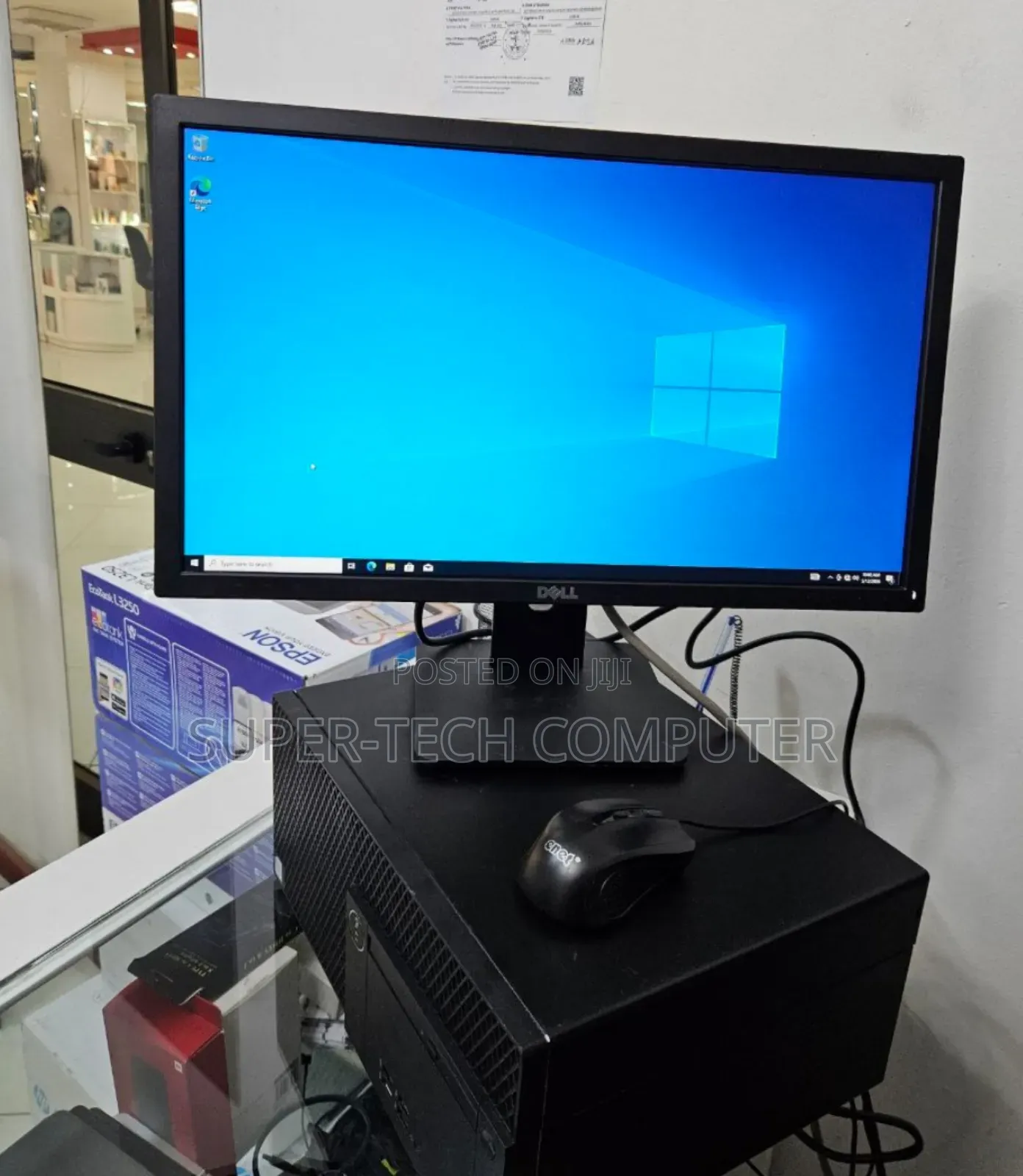 New Desktop Computer Dell Optiplex 3040 4GB Intel Core I5 HDD 500GB