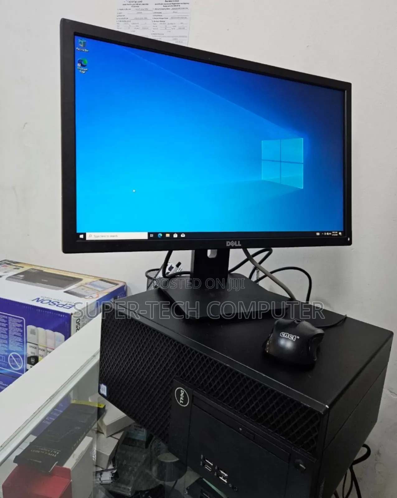 New Desktop Computer Dell Optiplex 3040 4GB Intel Core I5 HDD 500GB