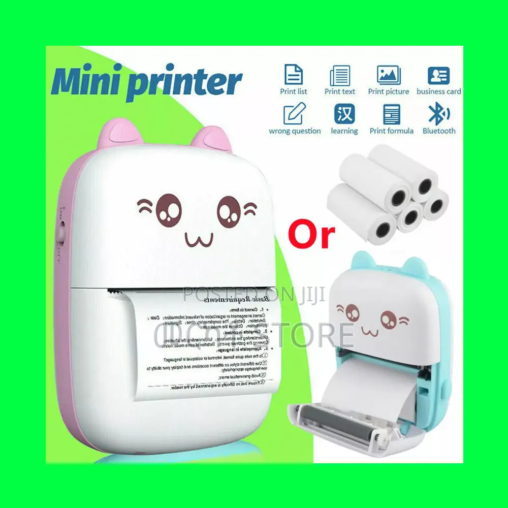 Portable Mini Bluetooth Printers