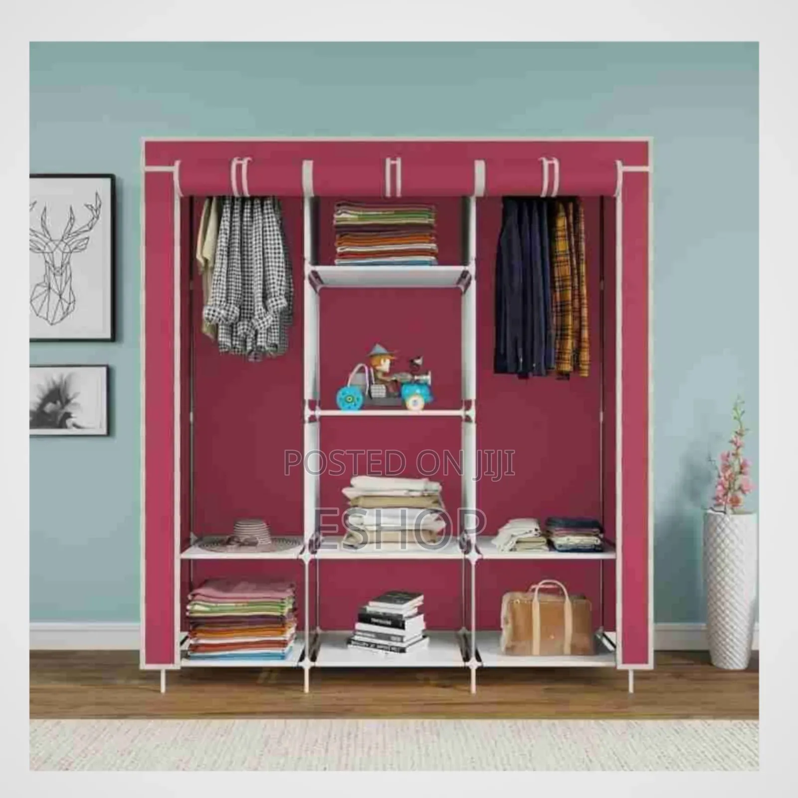 Swiftassemble Steel-Frame Clothing Box