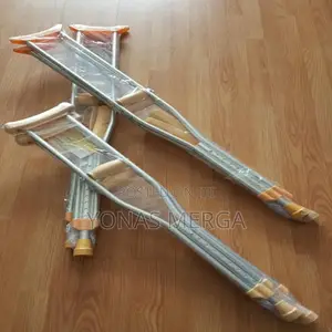 Photo - Underarm Crutches Anti-Skid Cane Walking Stick匎kranch壞ክራንች