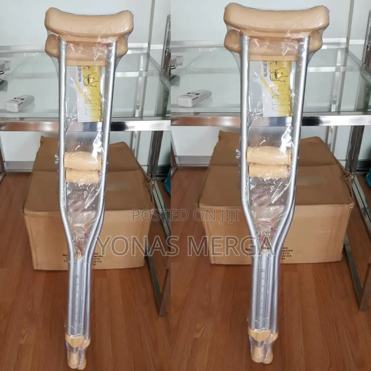 Underarm Crutches for Adults乖forearm Pads, Natural Sponge